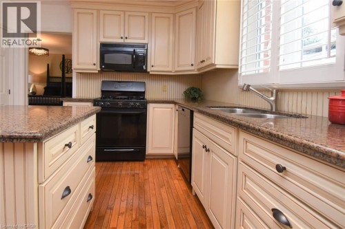 2565 Highway 56, Hamilton, ON - Indoor Photo Showing Kitchen With Double Sink