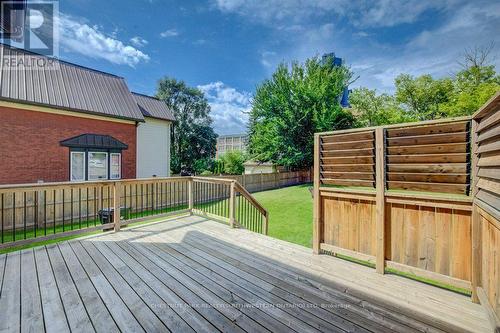 185 Strange Street, Kitchener, ON - Outdoor With Deck Patio Veranda With Exterior