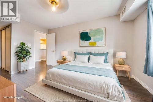 3000 Sandwich Street Unit# 309, Windsor, ON - Indoor Photo Showing Bedroom