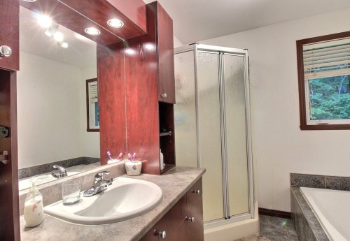 Salle de bains - 261 Route Des Bourque, Saint-Benoît-Labre, QC - Indoor Photo Showing Bathroom
