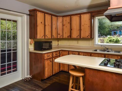 27 Riverview Drive, Bridgewater, NS - Indoor Photo Showing Kitchen With Double Sink