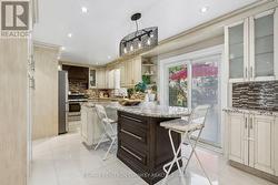 Granite Breakfast Bar with Storage! - 