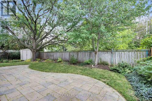 Backyard oasis with no rear neighbours. - 24 Tammela Court, Ottawa, ON 