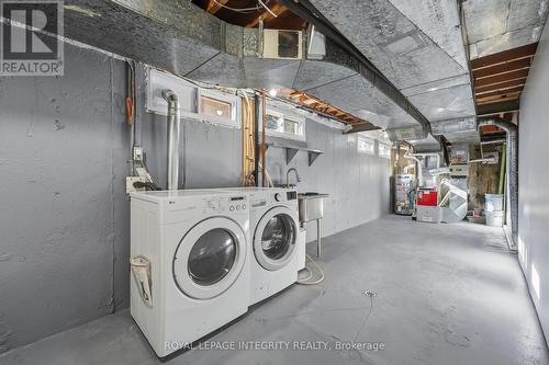 Laundry room and utility area with tons of storage - 2007 Dorval Avenue, Ottawa, ON 
