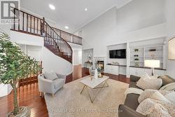 Open To Above concept family room - 