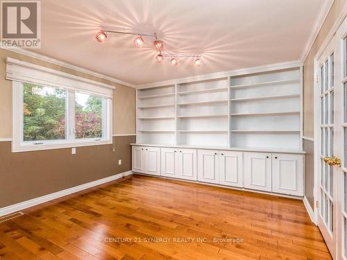 Library with double french doors from Living room. - 2298 Bowman Road, Ottawa, ON 