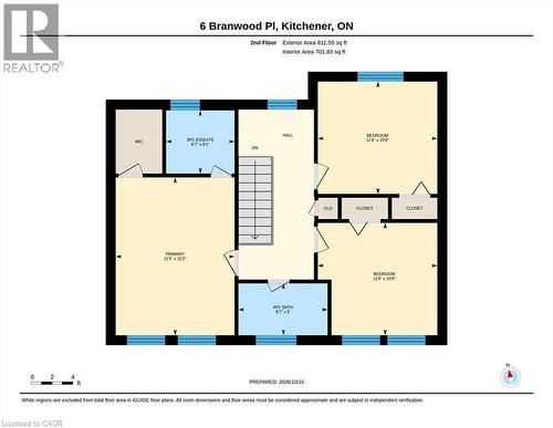 Floor plan - 6 Branwood Place, Kitchener, ON 