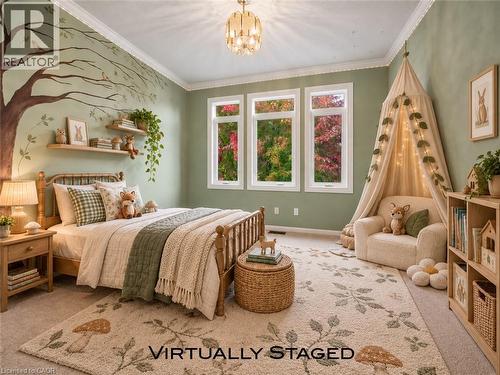 VIRTUALLY STAGED BEDROOM - 83 Glazebrook Crescent, Cambridge, ON 