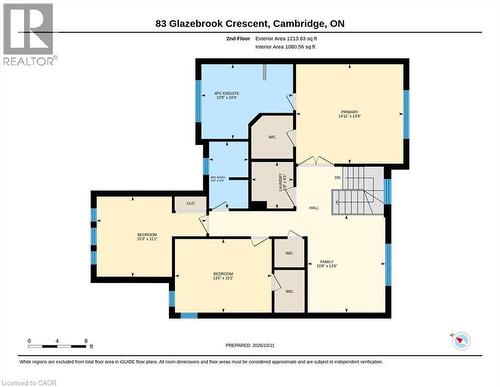 Floor plan - 83 Glazebrook Crescent, Cambridge, ON 