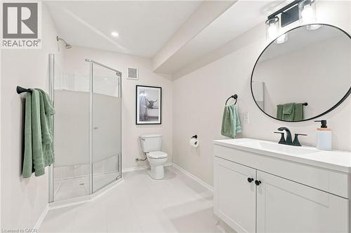 Basement 3-Piece Bathroom - 53 Valiant Circle, Binbrook, ON 