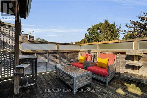 2nd floor deck - 1394 Queen Street E, Toronto, ON 