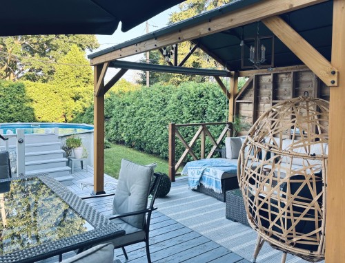 Cour - 42 Rue Vadnais, L'Assomption, QC 