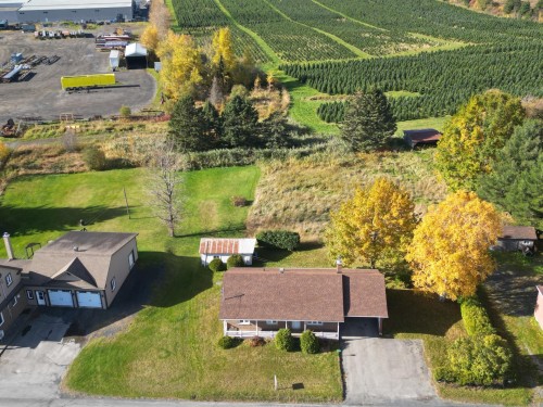 Photo aérienne - 458 Rue Principale (St-Évarist), Courcelles/Saint-Évariste, QC 