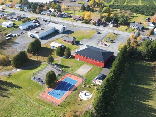 Photo aérienne - 458 Rue Principale (St-Évarist), Courcelles/Saint-Évariste, QC 