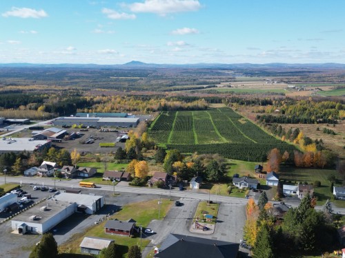 Photo aérienne - 458 Rue Principale (St-Évarist), Courcelles/Saint-Évariste, QC 