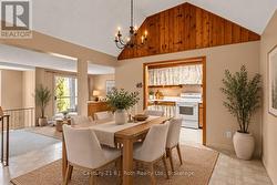 virtually staged dining area - 