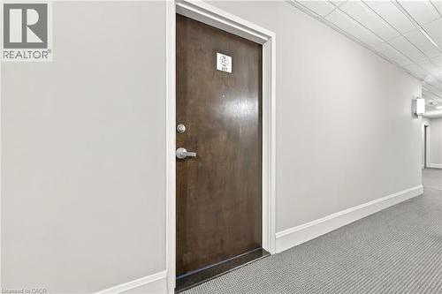 Clean and well lit hallways and facilities - 112 King Street E Unit# 607, Hamilton, ON 