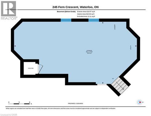 Floor plan - 245 Fern Crescent, Waterloo, ON 