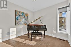 Office with Hardwood Floors - 