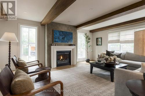 15ft white oak beams - 890 Forest Glen Avenue, Burlington, ON 