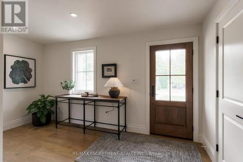 Custom solid wood front door - 890 Forest Glen Avenue, Burlington, ON 