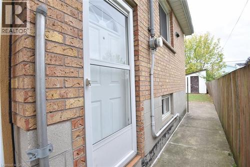 Separate Side Entrance - 201 Strathearne Avenue, Hamilton, ON 