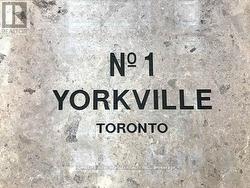 2904 - 1 YORKVILLE AVENUE  Toronto, ON M4W 1L1