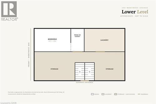 Floor plan - 100 Montrose Avenue, Hamilton, ON 