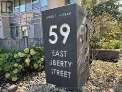 1706 - 59 EAST LIBERTY STREET  Toronto, ON M6K 3R1