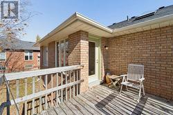 deck off kitchen - 