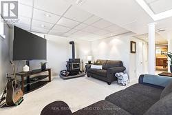 Natural Gas Fireplace. - 