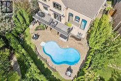 Aerial View of the Spectacular Backyard Oasis - 