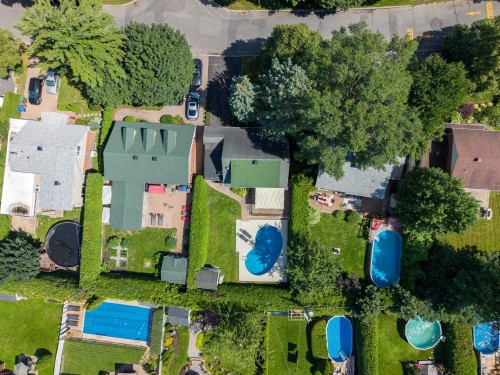 Aerial View - 8 Av. Hébert, Candiac, QC - Outdoor With View
