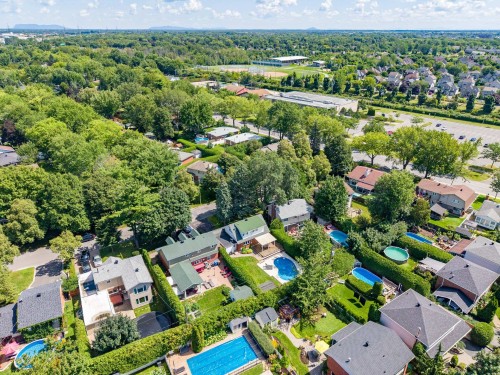 Aerial View - 8 Av. Hébert, Candiac, QC - Outdoor With View