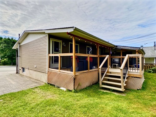 Back of Structure - 710 Ch. Kipawa, Témiscaming, QC - Outdoor With Deck Patio Veranda