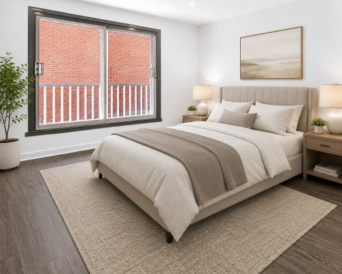 Chambre à coucher - 9-4761 Boul. Henri-Bourassa E., Montréal (Montréal-Nord), QC - Indoor Photo Showing Bedroom
