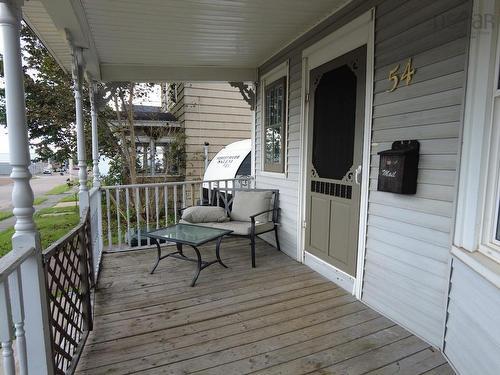 54 Prince Arthur Street, Amherst, NS - Outdoor With Deck Patio Veranda With Exterior