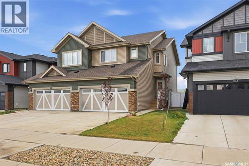 713 Brighton Boulevard, Saskatoon, SK - Outdoor With Facade