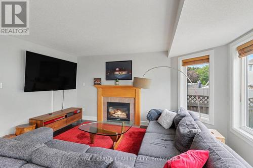 45 Coleridge Street, Ottawa, ON - Indoor Photo Showing Living Room With Fireplace