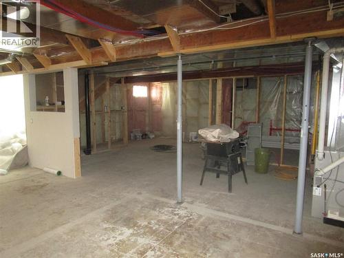 2011 1St Street S, Rockglen, SK - Indoor Photo Showing Basement
