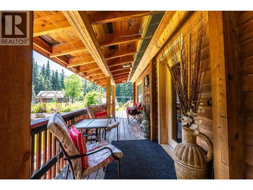 541 Bear Road, Salmo, BC - Outdoor With Deck Patio Veranda With Exterior