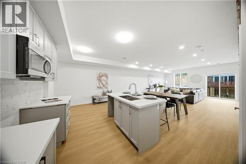 2 Slessor Boulevard Unit# 12, Grimsby, ON - Indoor Photo Showing Kitchen With Double Sink