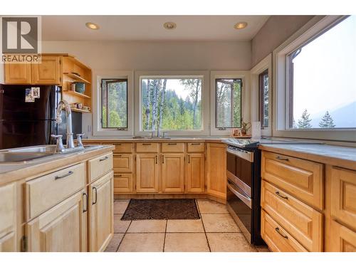 220 Grohman Creek Road, Nelson, BC - Indoor Photo Showing Kitchen
