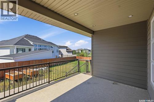814 Werschner Court, Saskatoon, SK - Outdoor With Deck Patio Veranda With Exterior