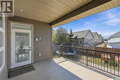 814 Werschner Court, Saskatoon, SK - Outdoor With Deck Patio Veranda With Exterior