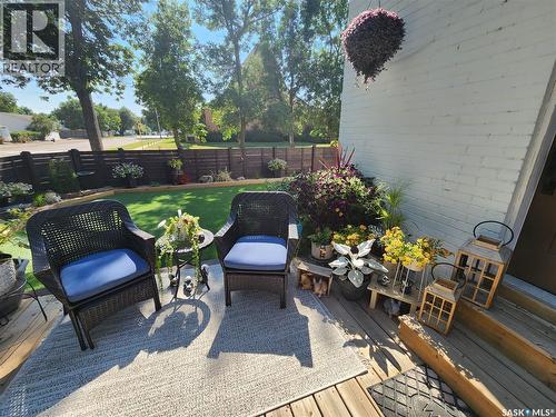 1401 3Rd Street, Estevan, SK - Outdoor With Deck Patio Veranda