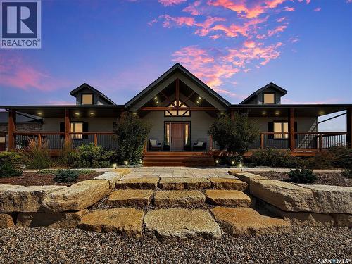Bell Acreage, Brock Rm No. 64, SK - Outdoor With Deck Patio Veranda With Facade