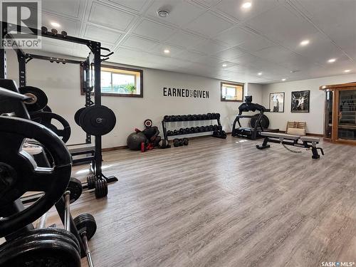 Bell Acreage, Brock Rm No. 64, SK - Indoor Photo Showing Gym Room