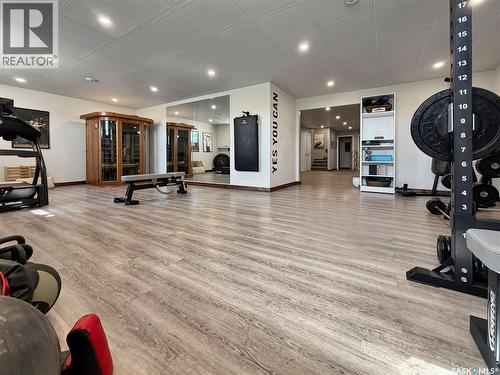 Bell Acreage, Brock Rm No. 64, SK - Indoor Photo Showing Gym Room