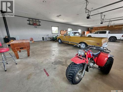 Bell Acreage, Brock Rm No. 64, SK - Indoor Photo Showing Garage